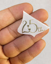 25th METAL STICKER
