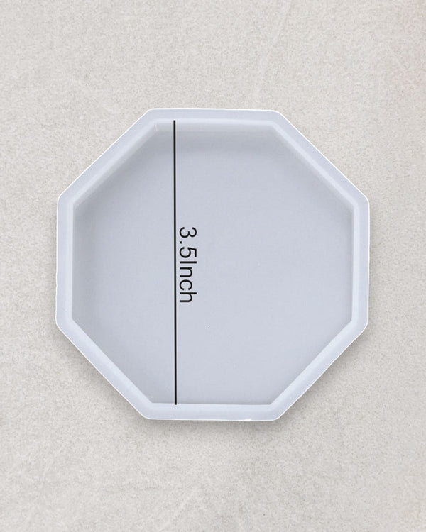 3.5" HEXAGON COASTER MOULD