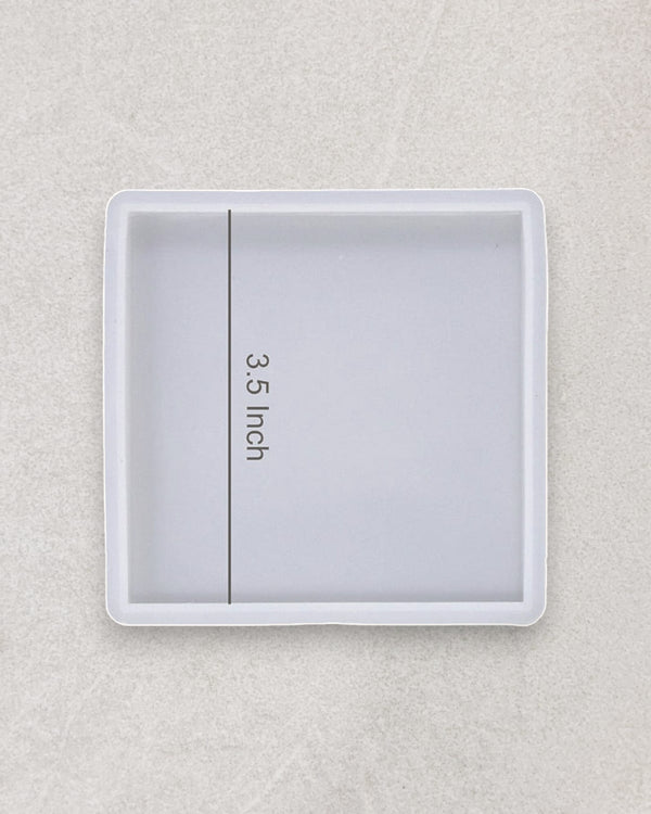 3.5" SQUARE COASTER MOULD
