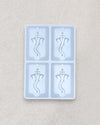 4 CAVITY GANESH JI KEYCHAIN MOULD