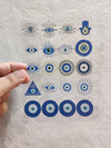 A6 INSERT SHEET-EVIL EYE_ART KA MART