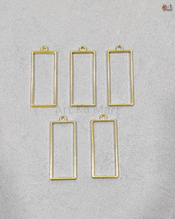 RECTANGLE GOLD BEZEL FOR JEWELLERY