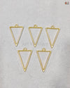 TRIANGLE GOLD BEZEL FOR JEWELLERY