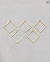 SQUARE GOLD BEZEL FOR JEWELLERY