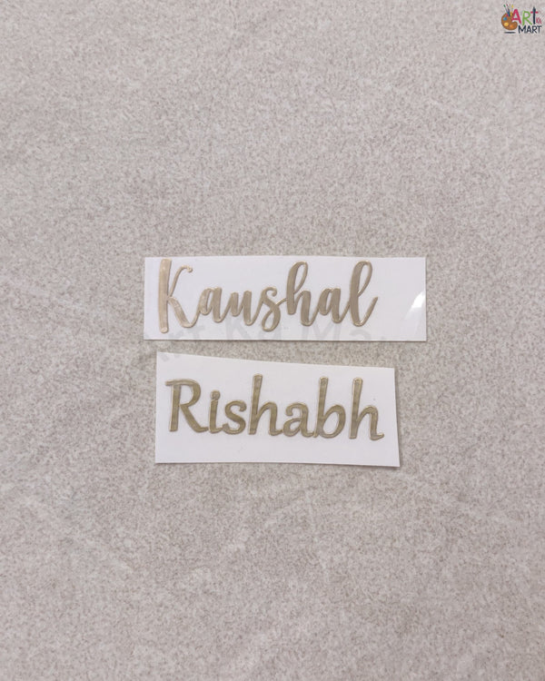 CUSTOM METAL STICKER - KEYCHAIN