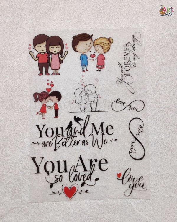 A6 INSERT SHEET - COUPLE