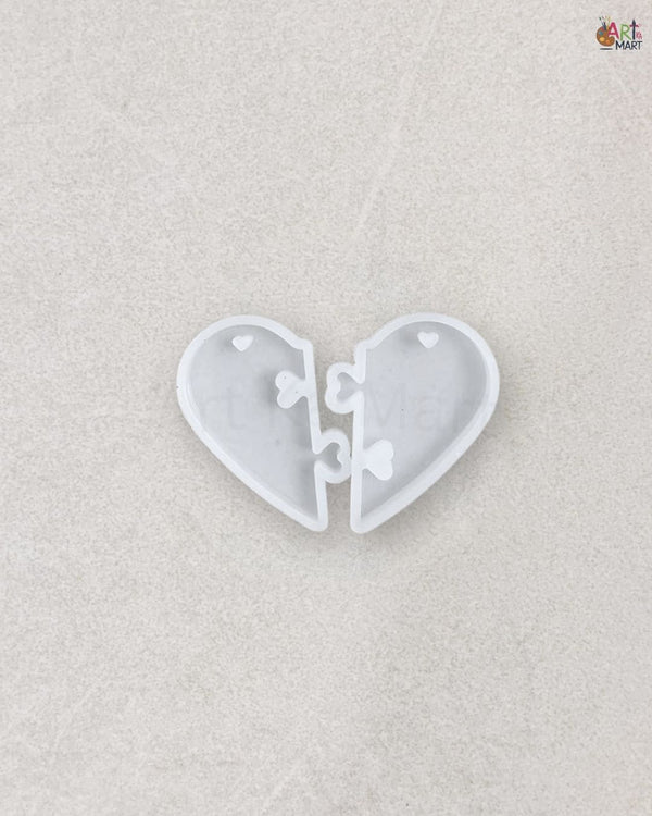 BROKEN HEART PENDANT JEWELLERY MOULD