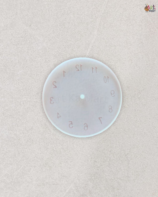 6" ENGLISH NUMBER CLOCK MOULD