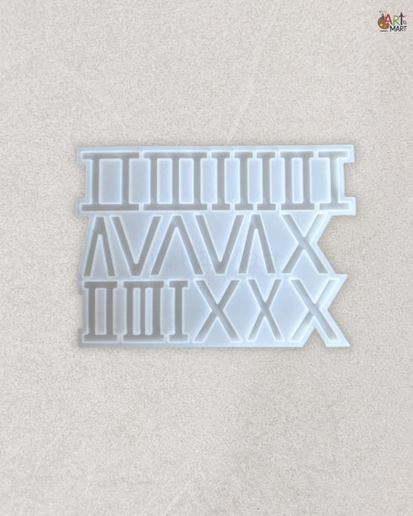 ROMAN NUMBER MOULD