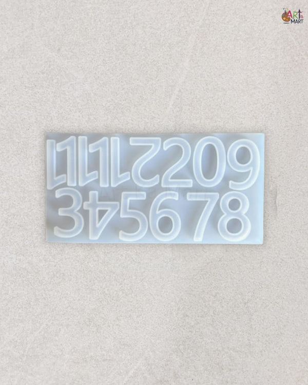 ENGLISH NUMBER MOULD