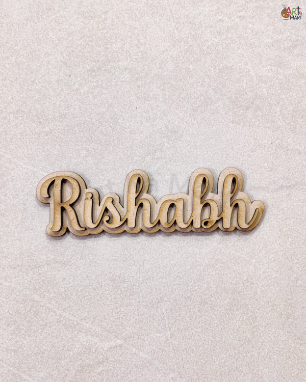 2 LAYERED CUSTOM NAME MDF