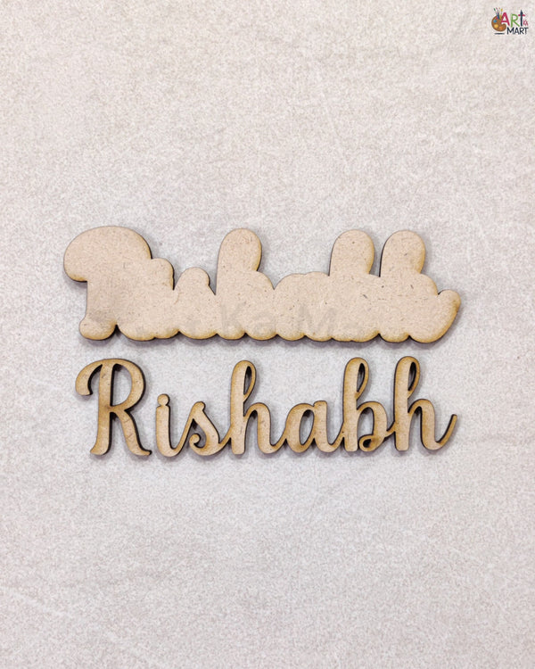 2 LAYERED CUSTOM NAME MDF