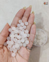 WHITE TRANSLUCENT BEADS (50PCS)