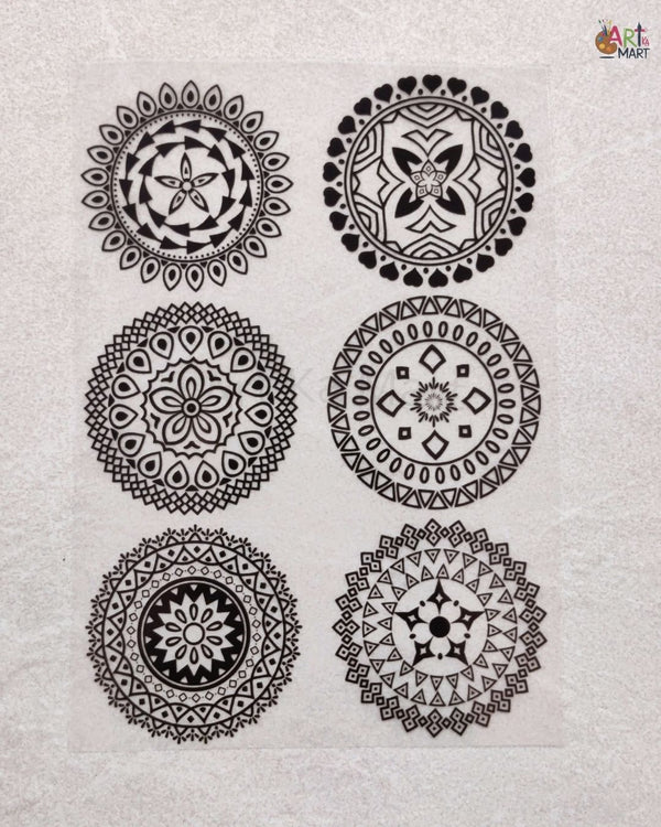 A6 INSERT SHEET - MANDALA DESIGN