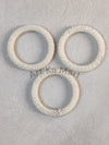 WHITE PEARL RING - 3 INCH - ART KA MART