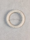 WHITE PEARL RING - 3 INCH - ART KA MART