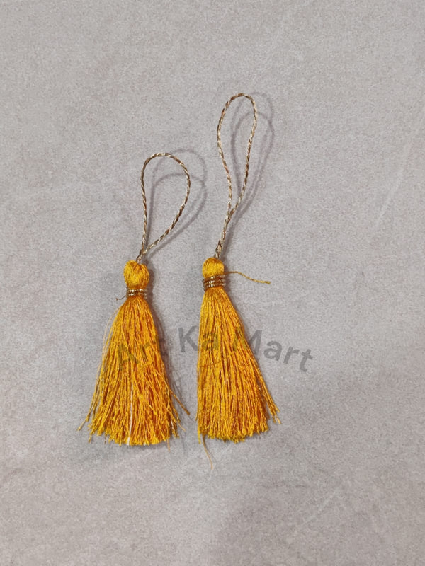 HANGING TASSELS - YELLOW - ART KA MART