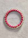 PEARL RING - 4 INCH - PINK - ART KA MART