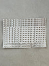 ALPHABET METAL STICKER SHEET - ART KA MART