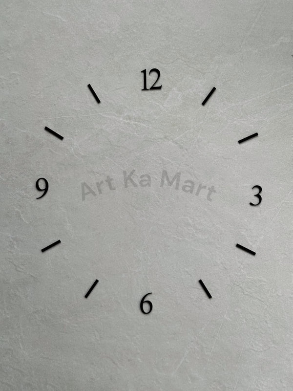 ENGLISH NUMBER WITH STICKS (BLACK)