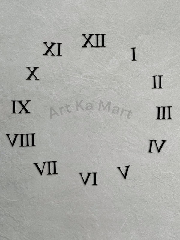 ROMAN NUMBER (BLACK)