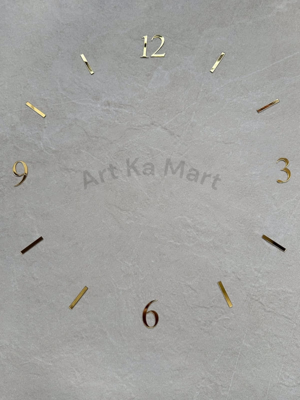 ENGLISH NUMBER WITH STICKS (GOLD)