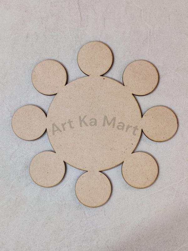 MDF T LIGHT HOLDER - DESIGN NO. 2 - ART KA MART