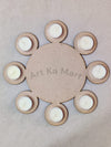 MDF T LIGHT HOLDER - DESIGN NO. 2 - ART KA MART
