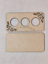 MDF T LIGHT HOLDER - DESIGN NO. 9 - ART KA MART