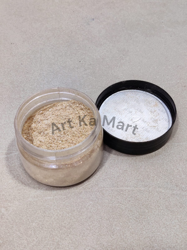CHAMPAGNE GOLD PEARL POWDER PIGMENT