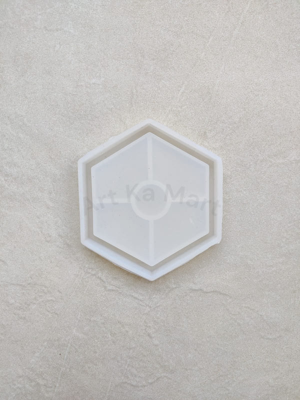 HEXAGON TRINKET COASTER MOULD
