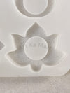 4 IN 1 MANDALA T-LIGHT HOLDER MOULD - ART KA MART