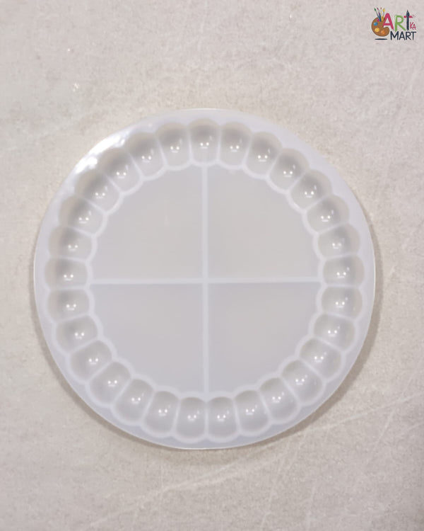 5.5" BUBBLE EDGE COASTER MOULD