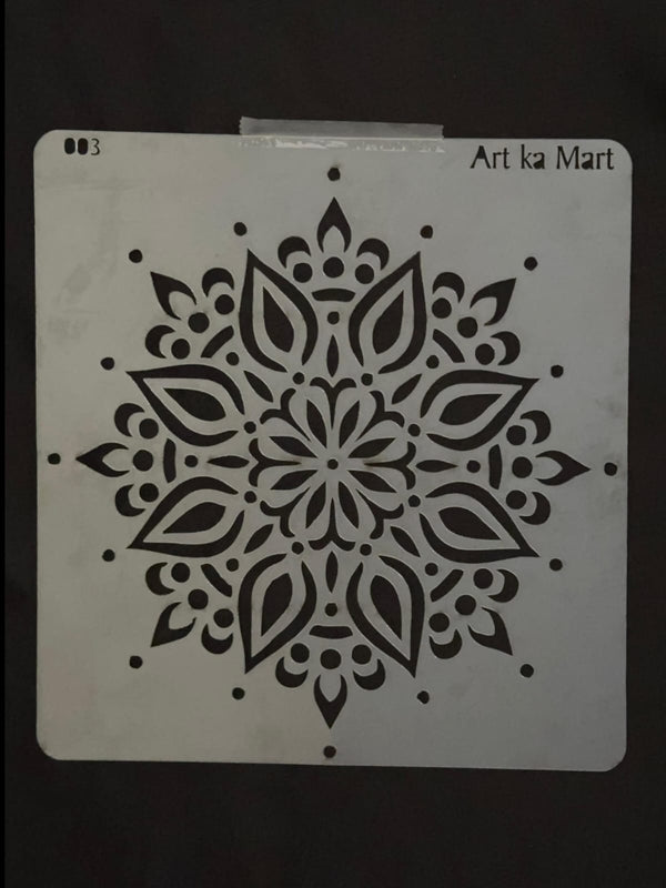MANDALA STENCIL - 001