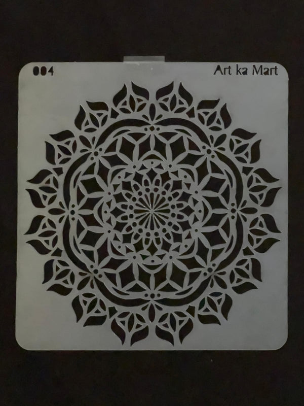 MANDALA STENCIL - 002