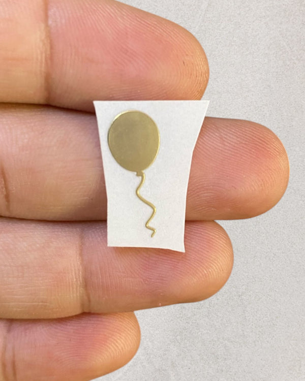 BALLON METAL STICKER