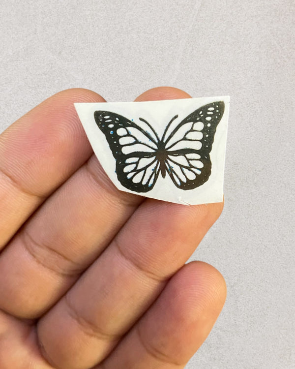 BUTTERFLY METAL STICKER (A)