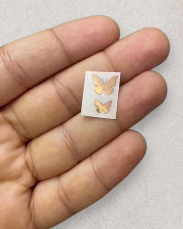 BUTTERFLY METAL STICKER (C)