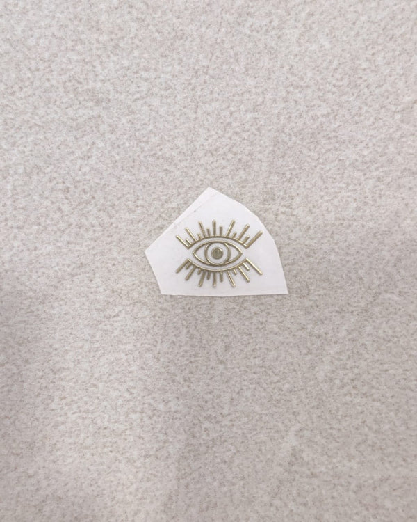 EVIL EYE METAL STICKER (A)