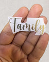FAMILY METAL STICKER