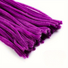 PURPLE PIPE CLEANERS SINGLE COLOURS FOR CRAFT AND FLOWERS MAKING