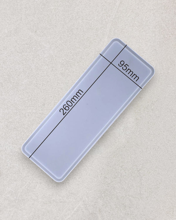 RECTANGLE TRAY WITH BORDER MOULD