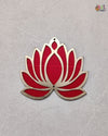RED LOTUS FLOWER MDF