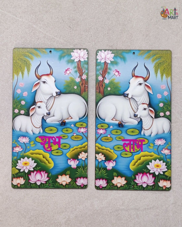 SHUBH_LABH_WALL_HANGING_PICHWAI_DESIGN