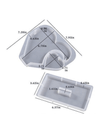 HEART FRAME MOULD WITH STAND