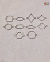 RAKHI BEZEL SILVER (SET OF 10)