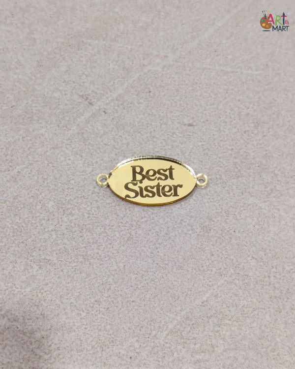 BEST SISTER ACRYLIC RAKHI