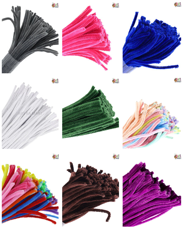 PLAIN PIPE CLEANER - SINGLE COLOURS