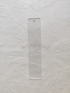 TRANSPARENT ACRYLIC BOOKMARK (DESIGN-1)