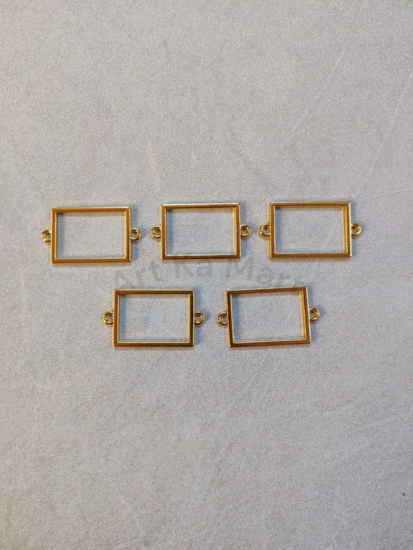 RECTANGLE RAKHI AND BRACELET BEZEL (5 PCS)